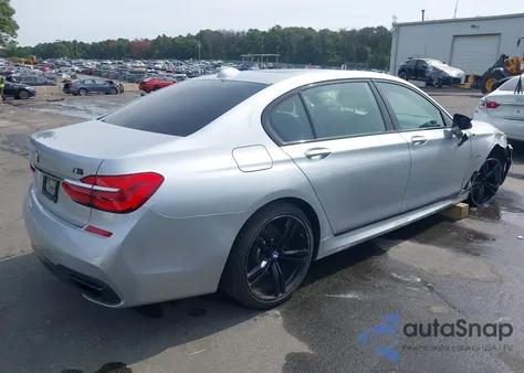 2016 BMW 750I xDrive из США, поврежденный, VIN WBA7F2C53GG419278